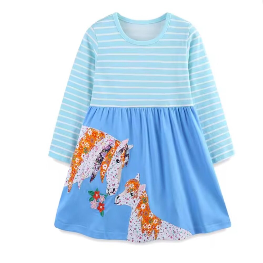 Girls Long Sleeve Dress